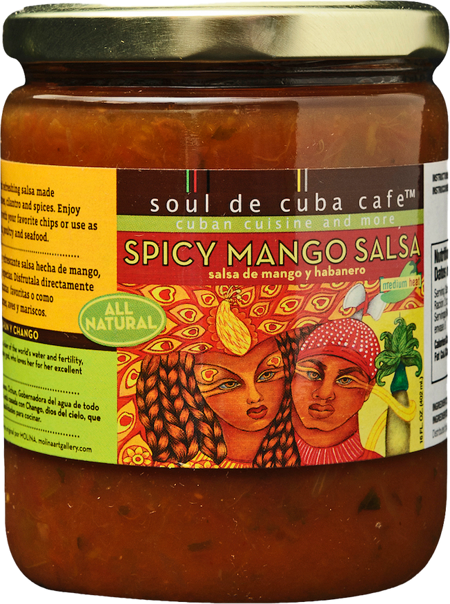 spicy mango salsa - soul de cuba online market